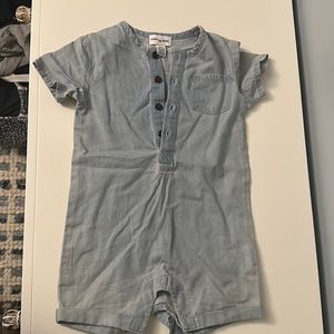 Never worn Miles The Label chambray romper